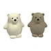 animal shaped natural latex baby bath toy
